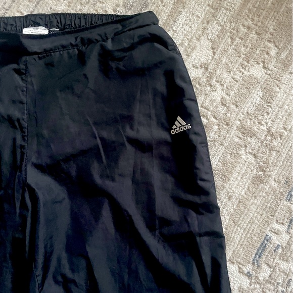 Black Adidas Track Pants - Picture 2 of 2